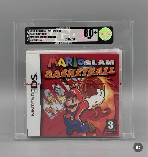 Mario slam basketball - basketball, ds
